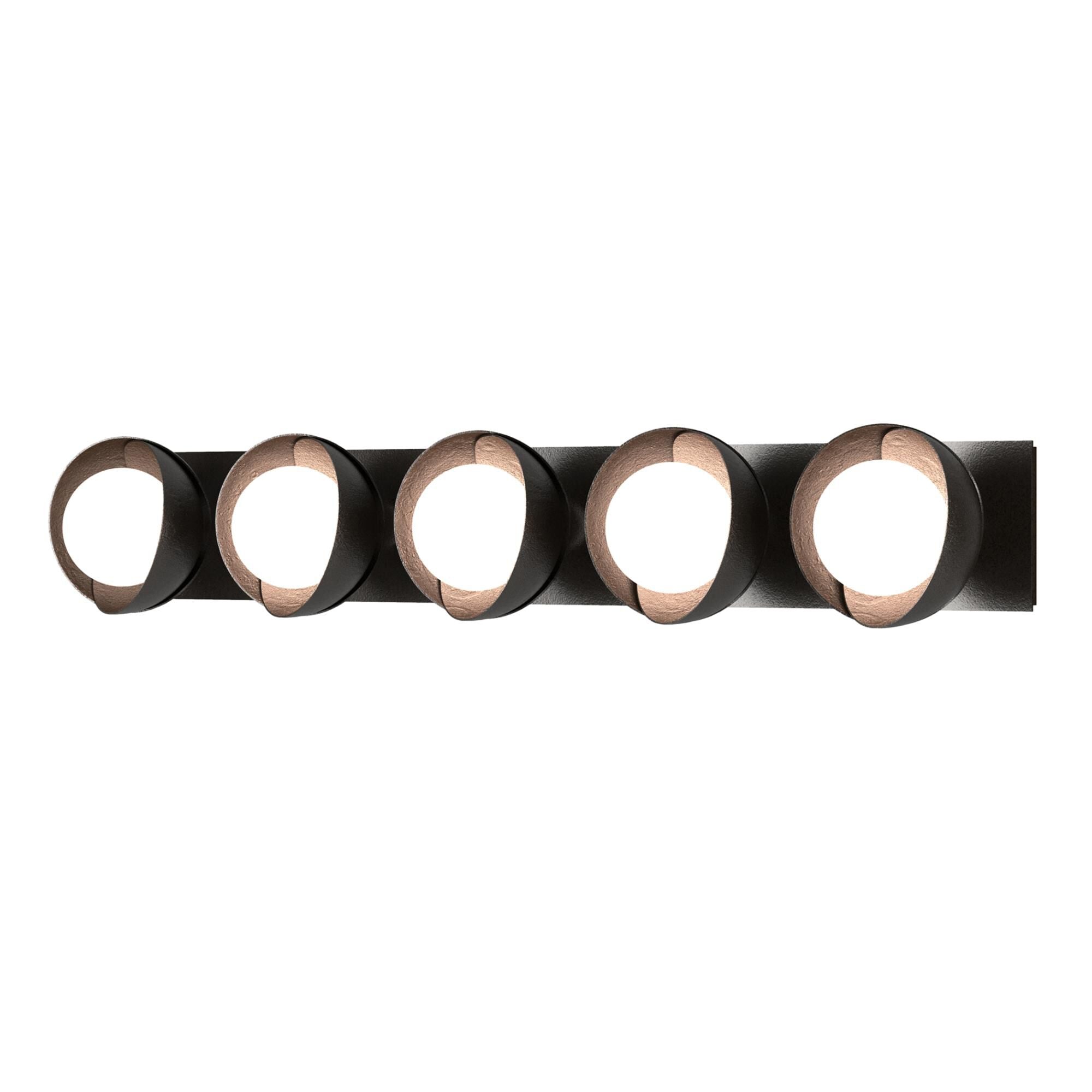Brooklyn 38 Inch 5 Light Bath Vanity Fixture, Bathroom Vanity Light, detail 23
