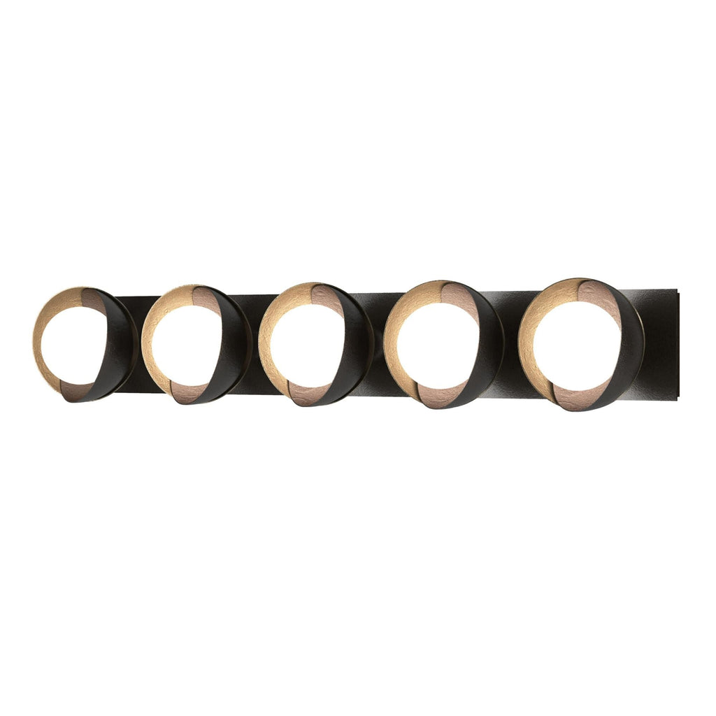 Brooklyn 38 Inch 5 Light Bath Vanity Fixture, Bathroom Vanity Light, detail 13