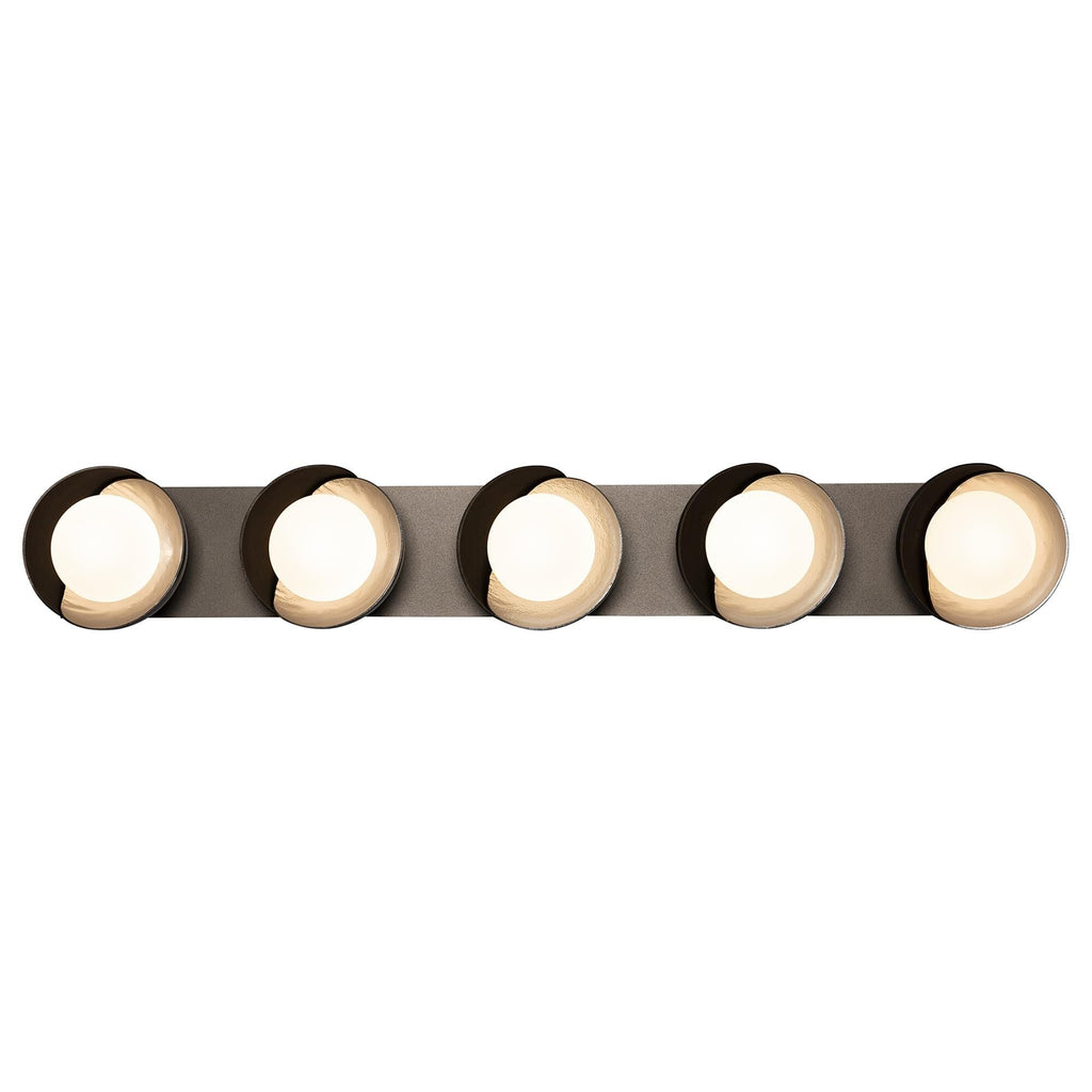 Brooklyn 38 Inch 5 Light Bath Vanity Fixture, Bathroom Vanity Light, detail 2