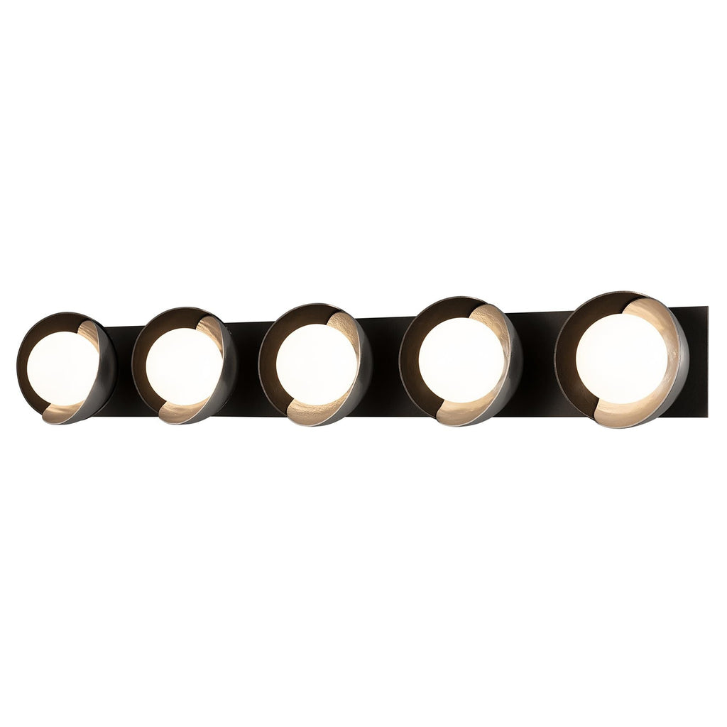 Brooklyn 38 Inch 5 Light Bath Vanity Fixture, Bathroom Vanity Light, detail 4