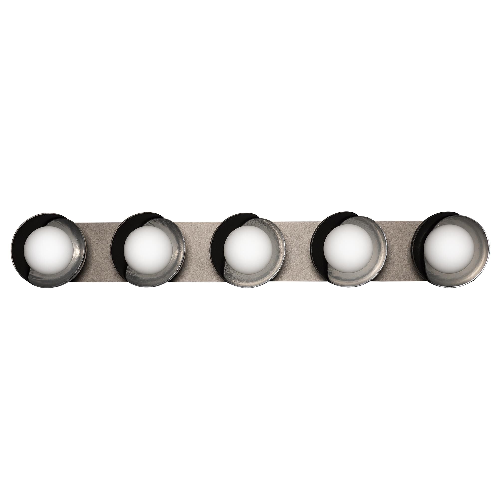 Brooklyn 38 Inch 5 Light Bath Vanity Fixture, Bathroom Vanity Light, detail 5