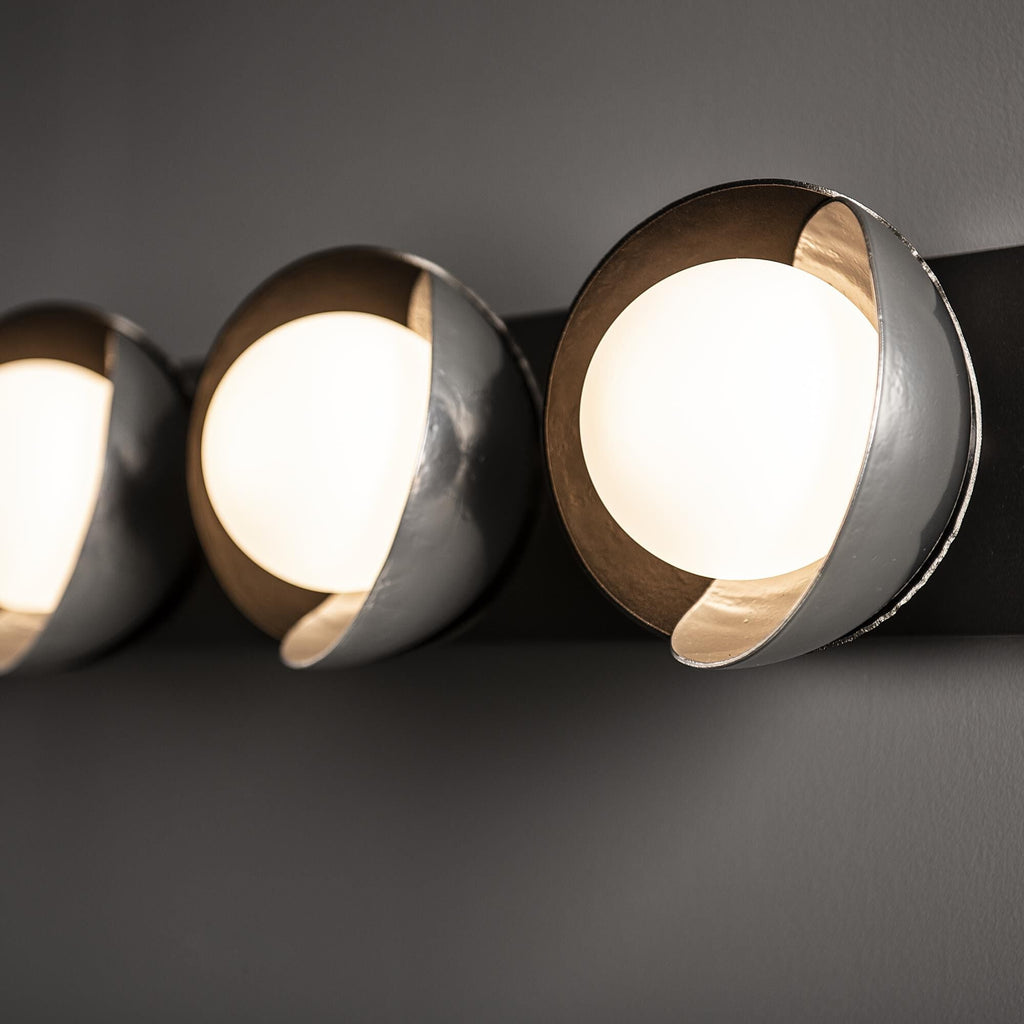 Brooklyn 38 Inch 5 Light Bath Vanity Fixture, Bathroom Vanity Light, detail 8