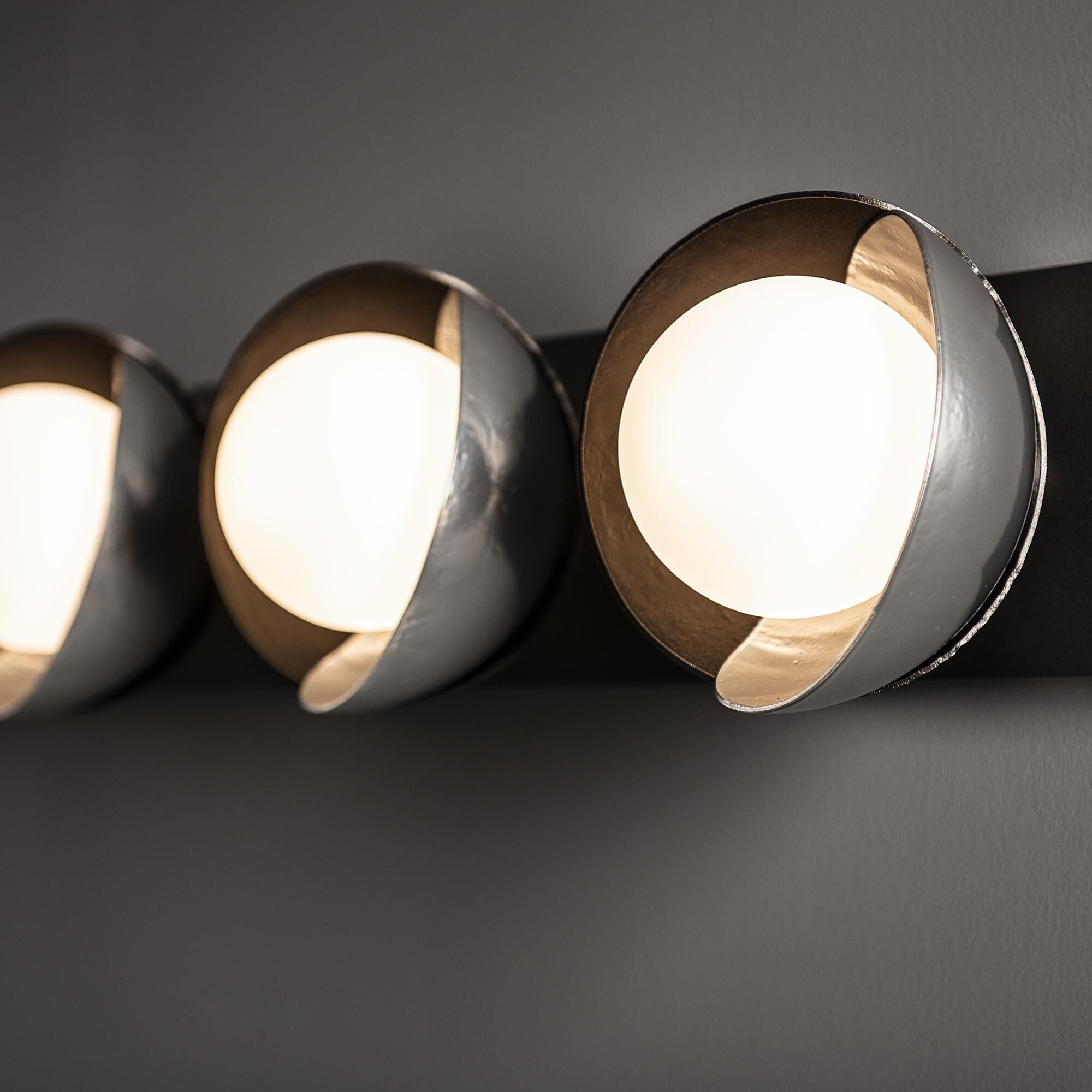 Brooklyn 38 Inch 5 Light Bath Vanity Fixture, Bathroom Vanity Light, detail 8