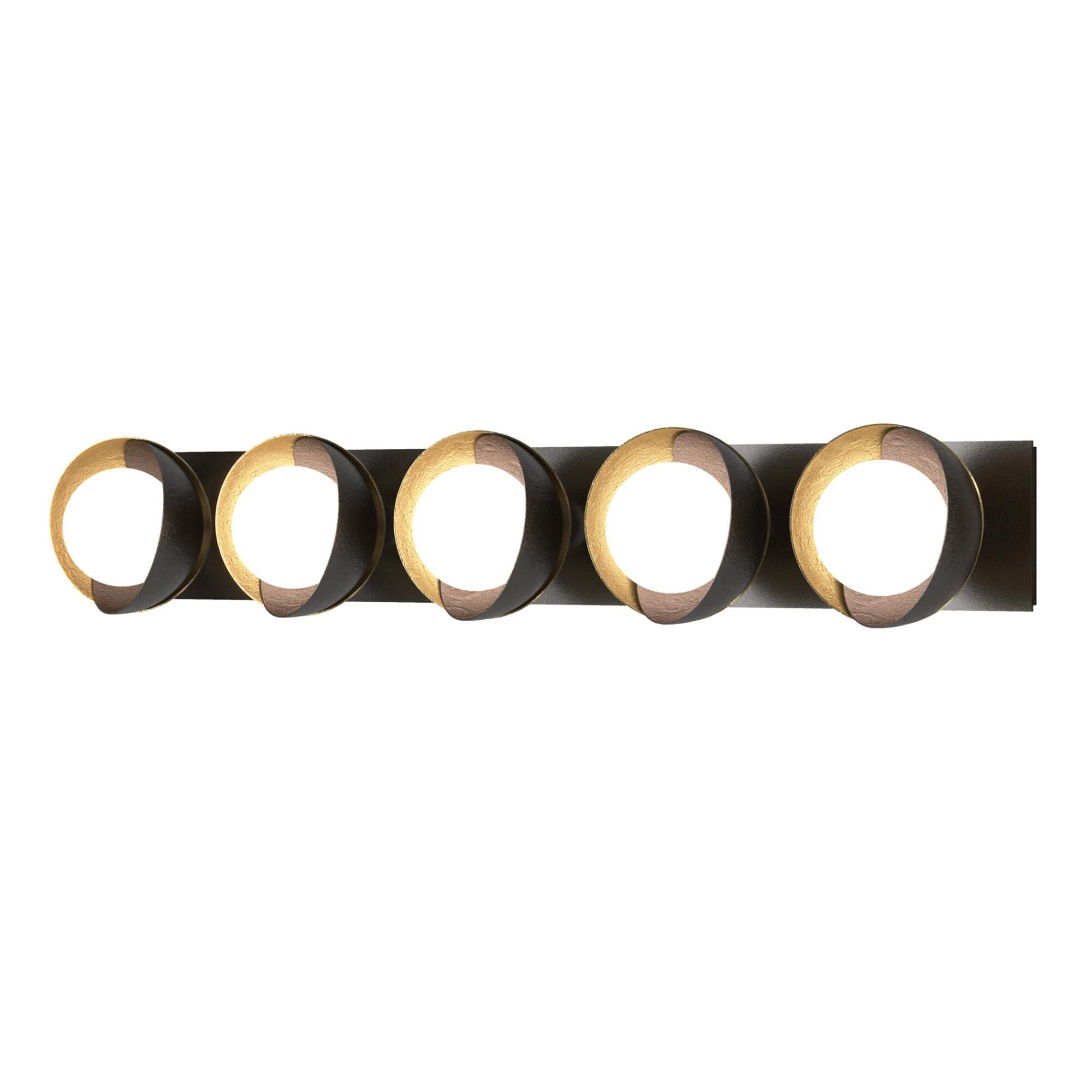 Brooklyn 38 Inch 5 Light Bath Vanity Fixture, Bathroom Vanity Light, detail 27