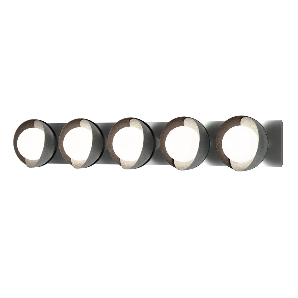 Brooklyn 38 Inch 5 Light Bath Vanity Fixture, Bathroom Vanity Light, detail 17
