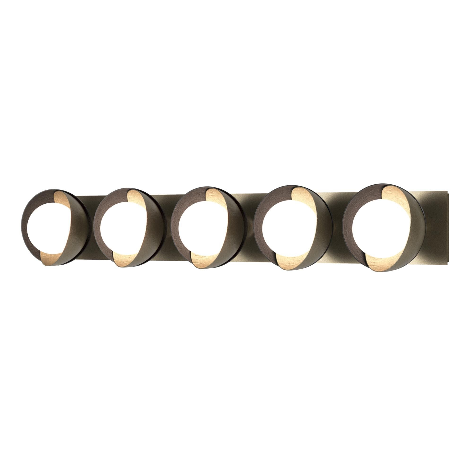 Brooklyn 38 Inch 5 Light Bath Vanity Fixture, Bathroom Vanity Light, detail 19