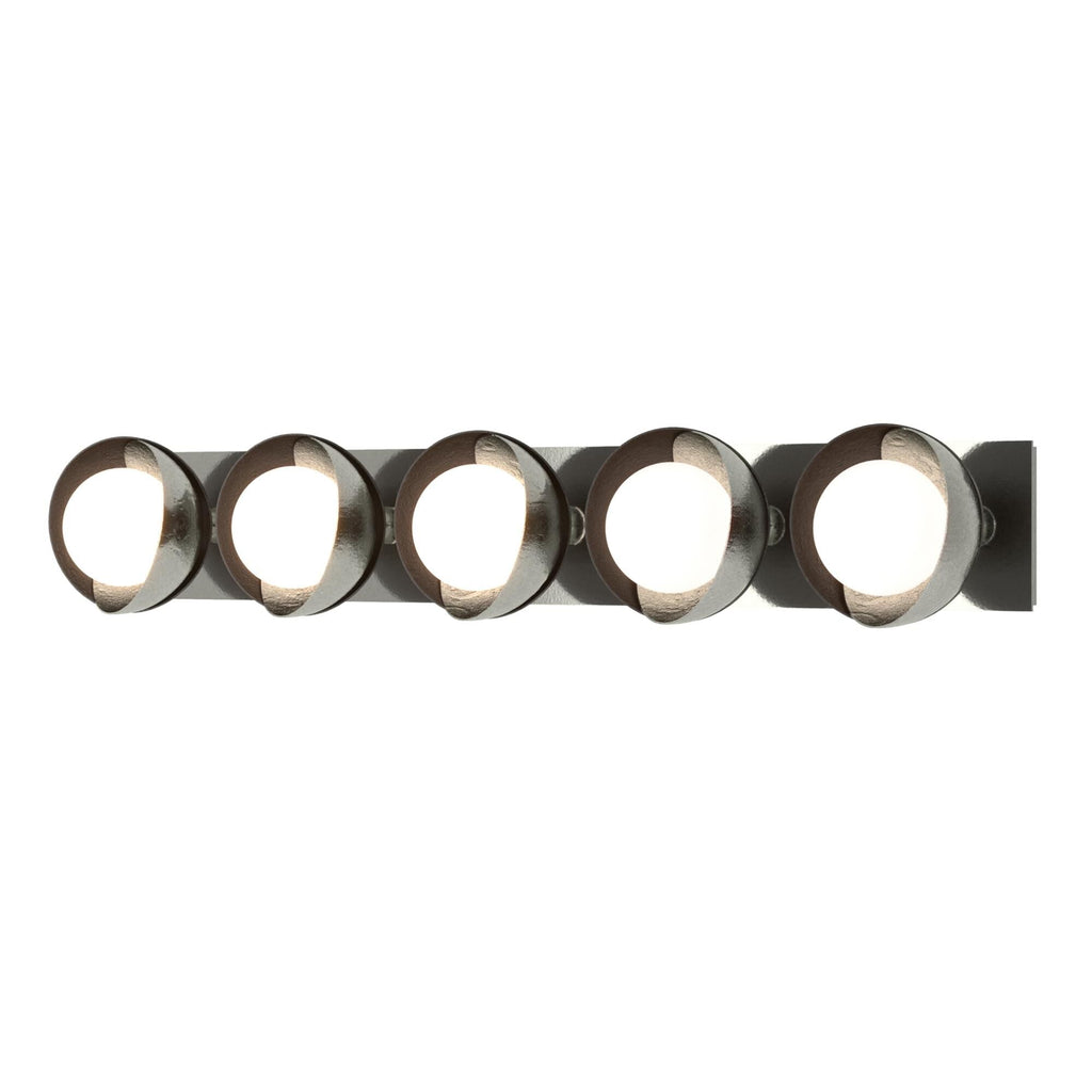 Brooklyn 38 Inch 5 Light Bath Vanity Fixture, Bathroom Vanity Light, detail 34