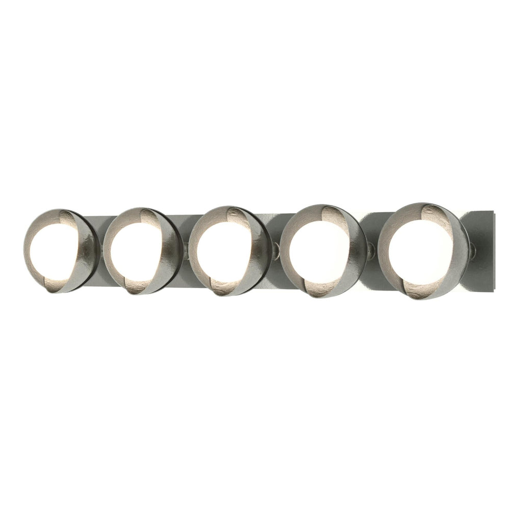 Brooklyn 38 Inch 5 Light Bath Vanity Fixture, Bathroom Vanity Light, detail 15