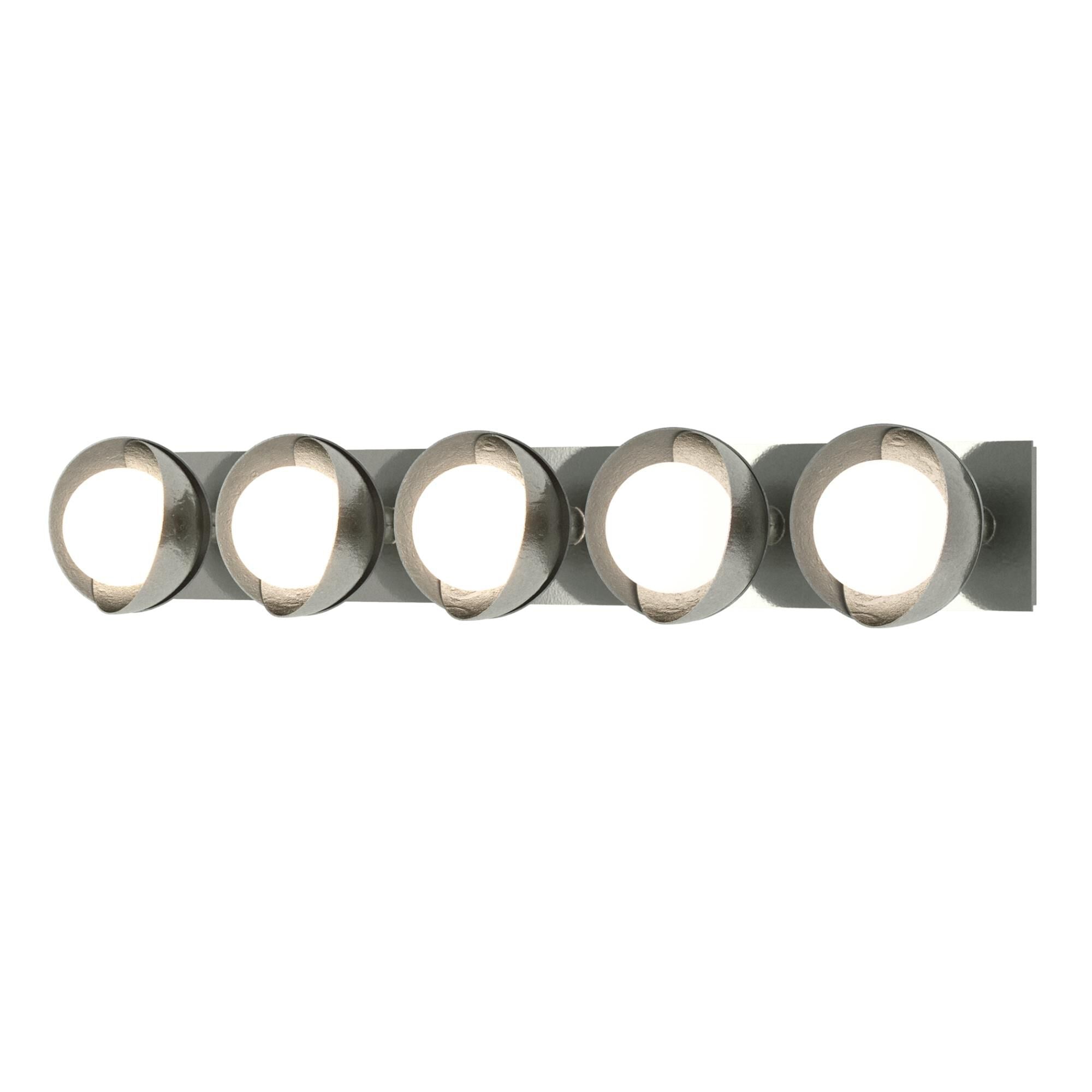 Brooklyn 38 Inch 5 Light Bath Vanity Fixture, Bathroom Vanity Light, detail 15