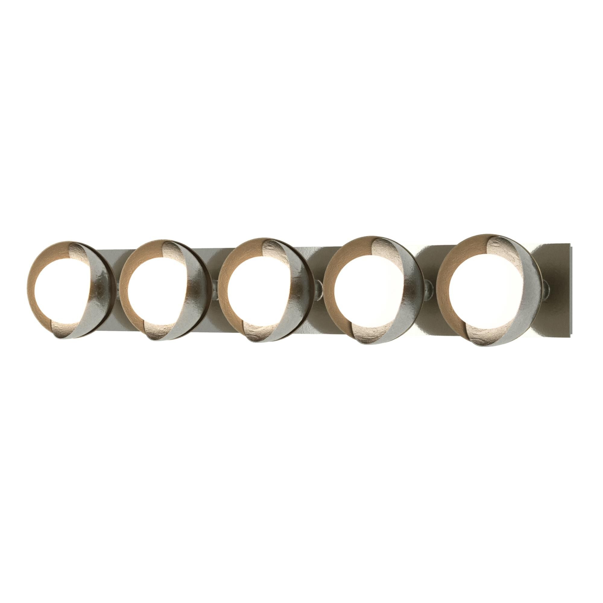 Brooklyn 38 Inch 5 Light Bath Vanity Fixture, Bathroom Vanity Light, detail 20