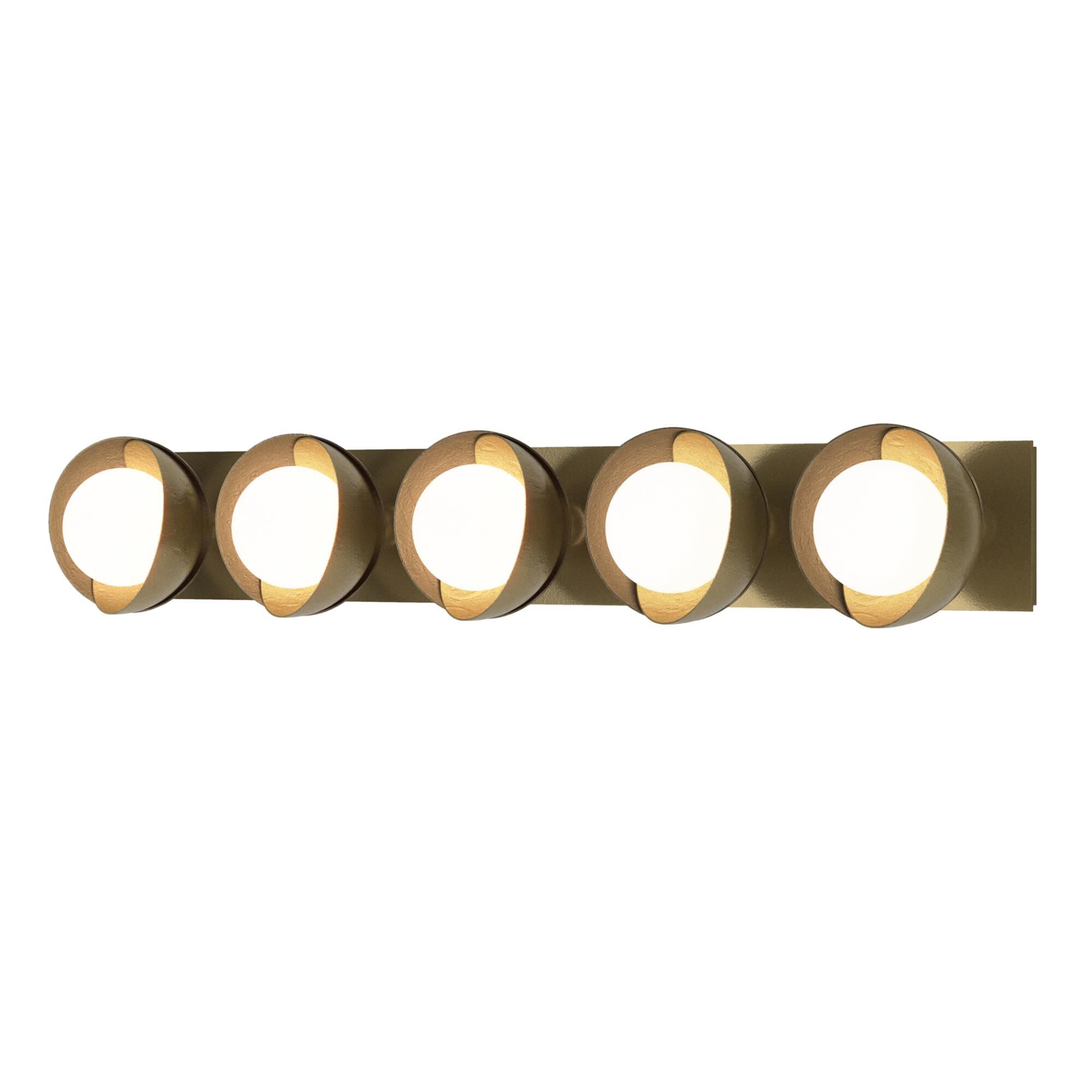 Brooklyn 38 Inch 5 Light Bath Vanity Fixture, Bathroom Vanity Light, detail 42
