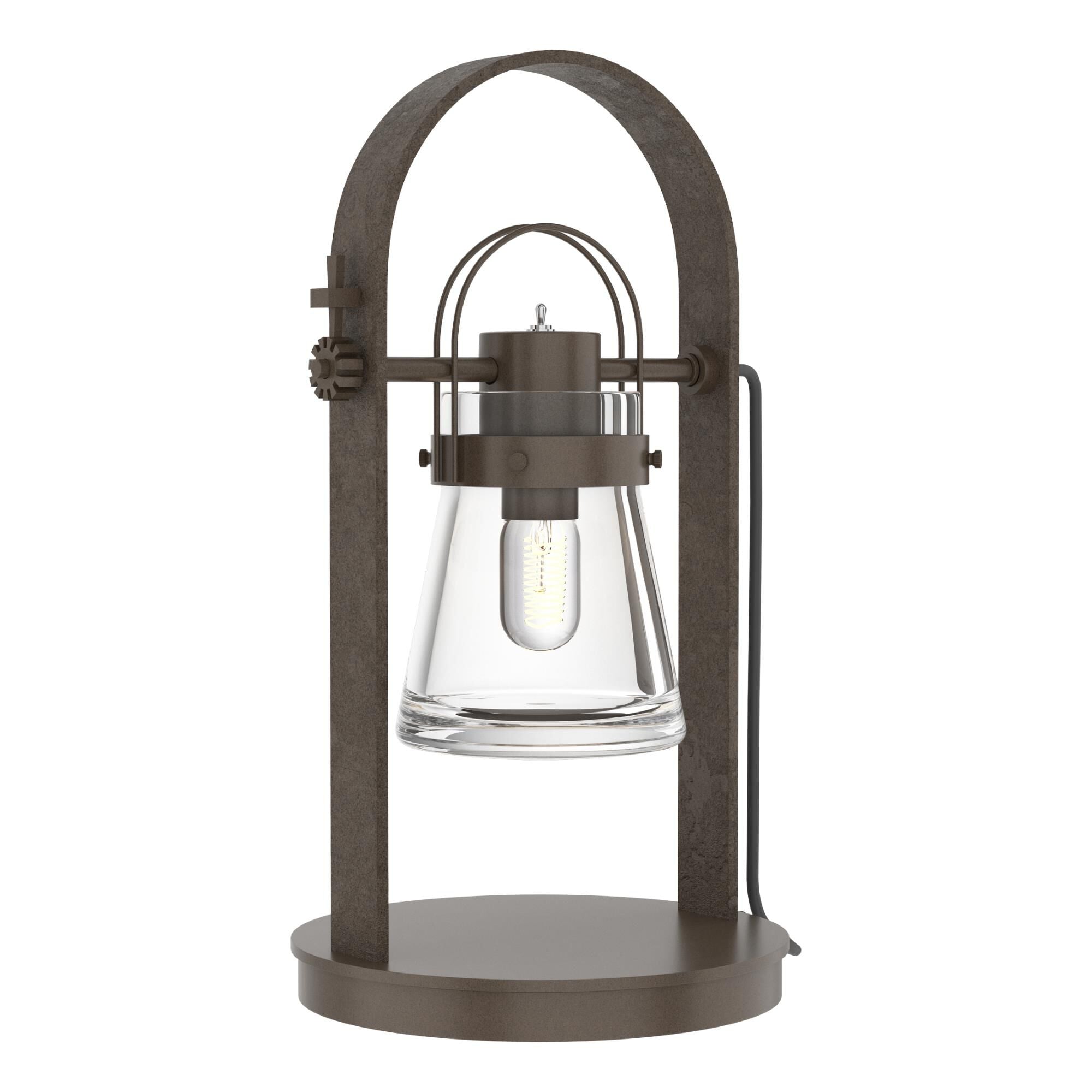 Curated Erlenmeyer 19 Inch Accent Lamp, Bedside Table Lamp, Height: 19.4 Inches
