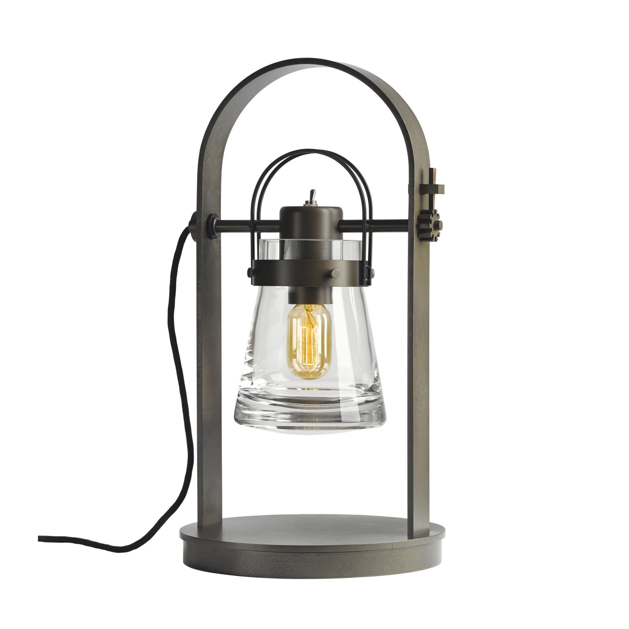 Curated Erlenmeyer 19 Inch Accent Lamp, Bedside Table Lamp, detail 4