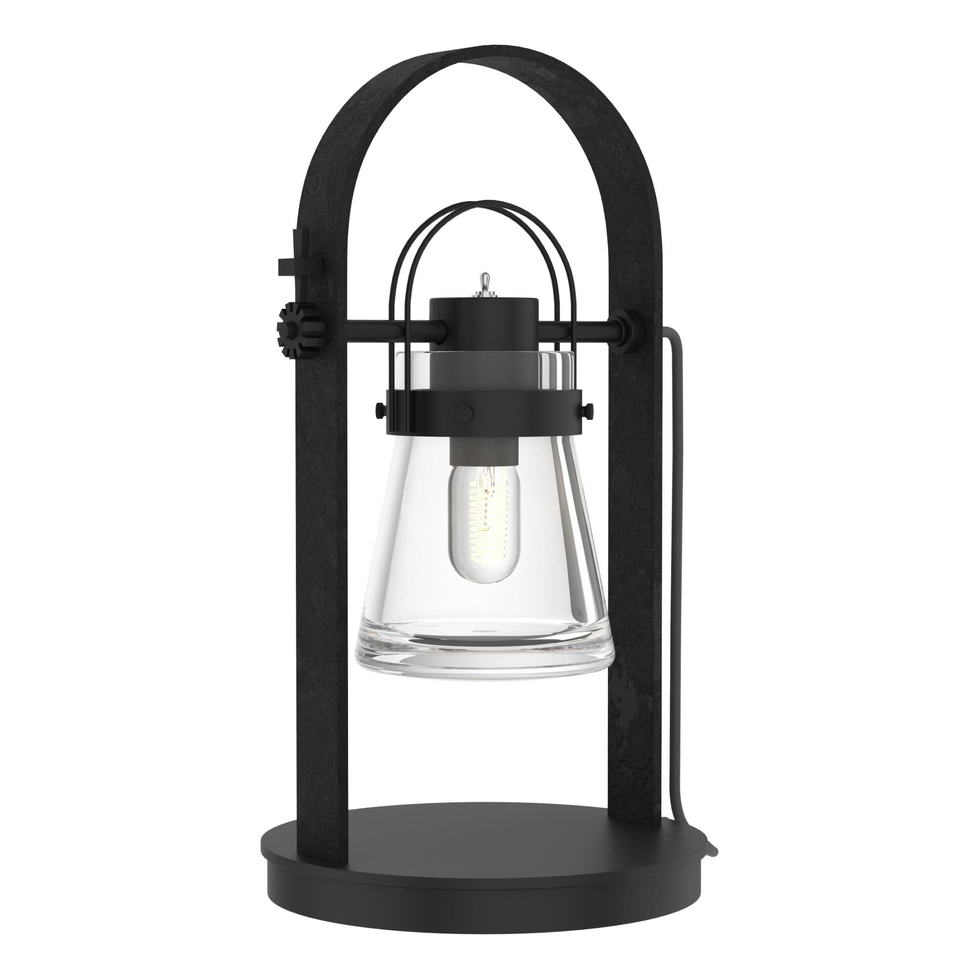 Curated Erlenmeyer 19 Inch Accent Lamp, Bedside Table Lamp, detail 3