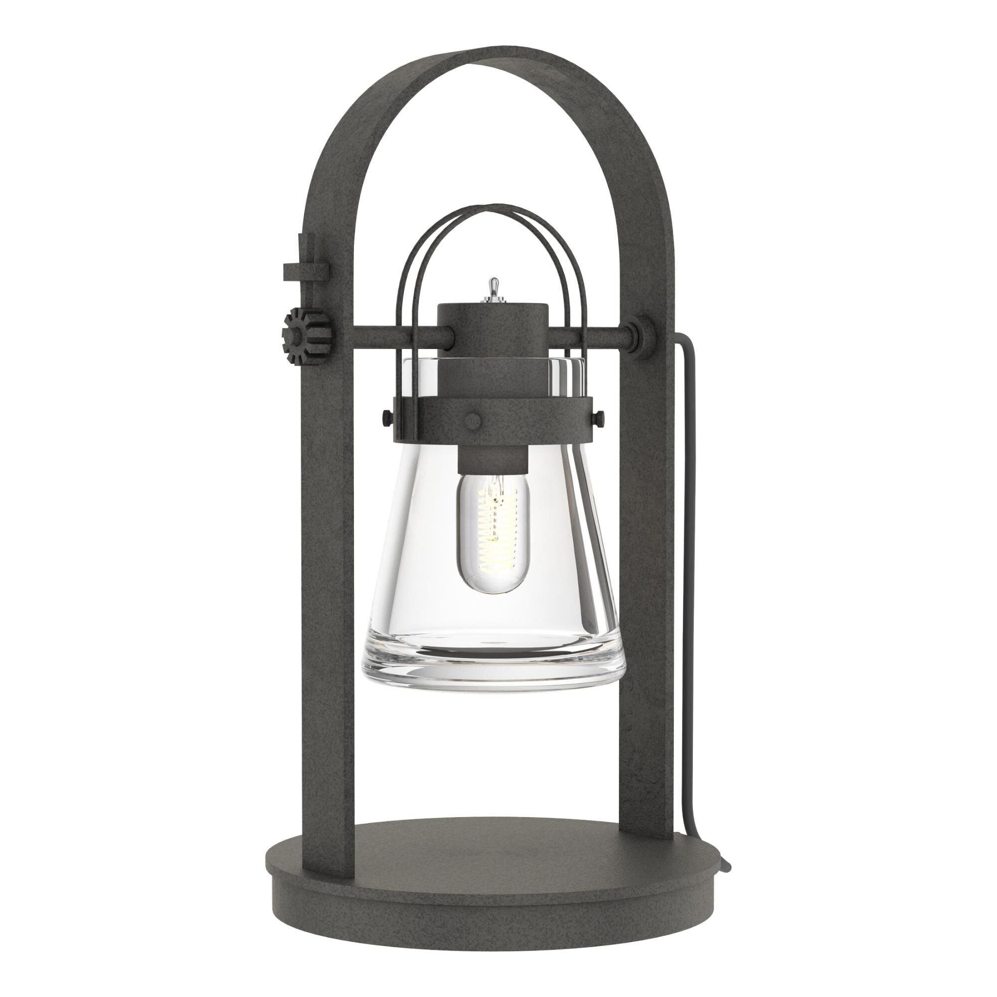 Curated Erlenmeyer 19 Inch Accent Lamp, Bedside Table Lamp, detail 9