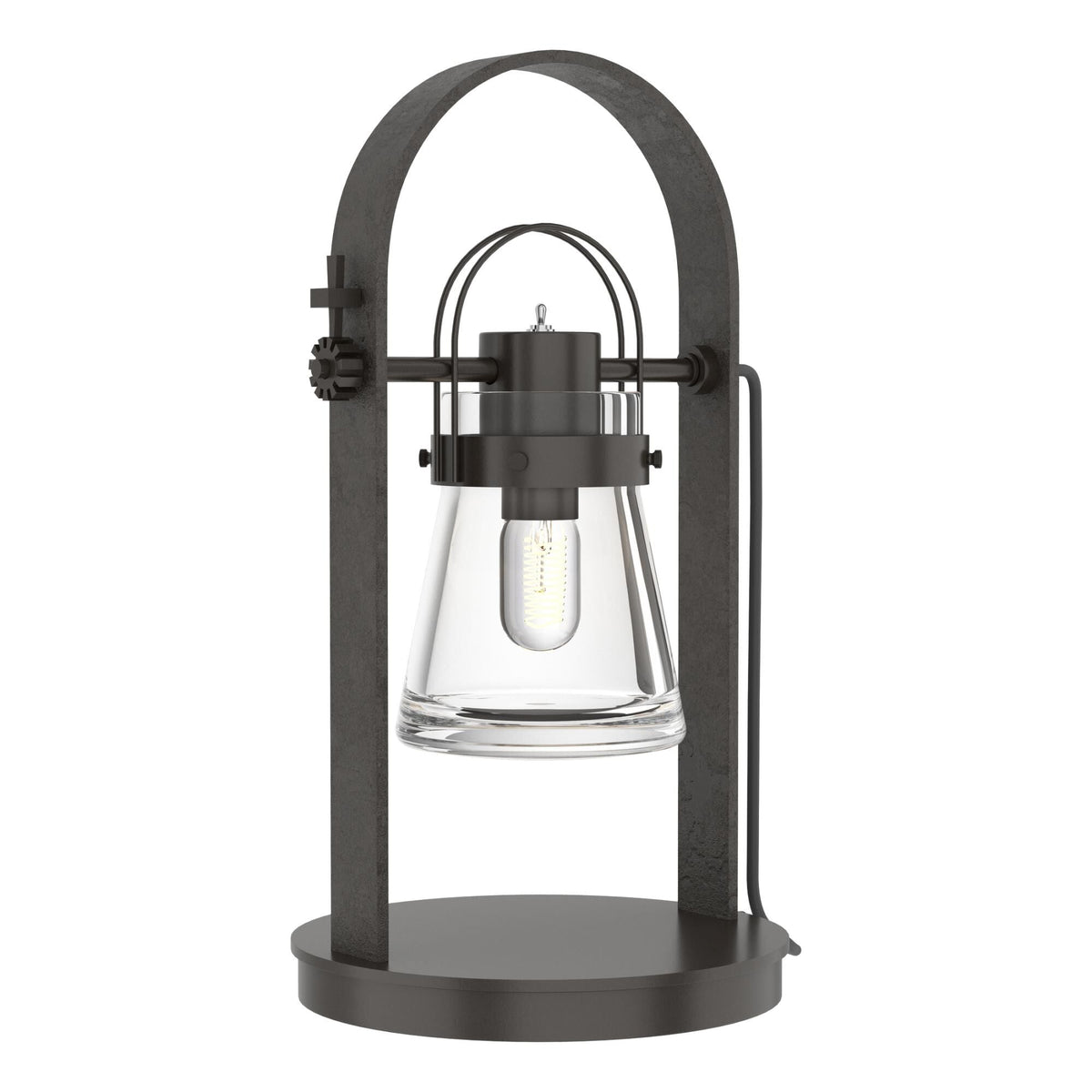 Curated Erlenmeyer 19 Inch Accent Lamp, Bedside Table Lamp, detail 8