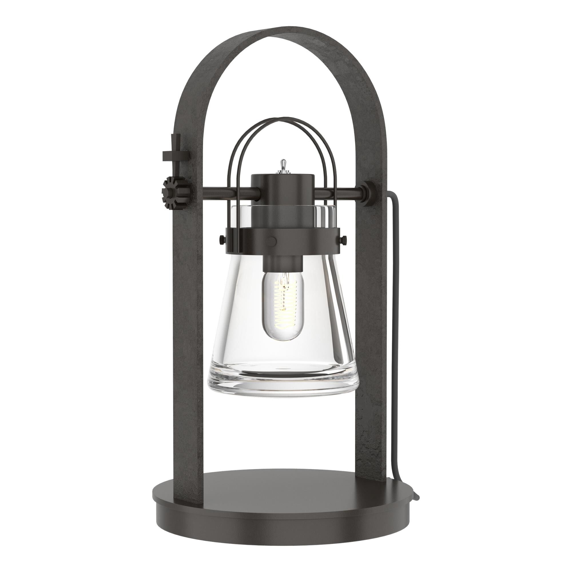 Curated Erlenmeyer 19 Inch Accent Lamp, Bedside Table Lamp, detail 8