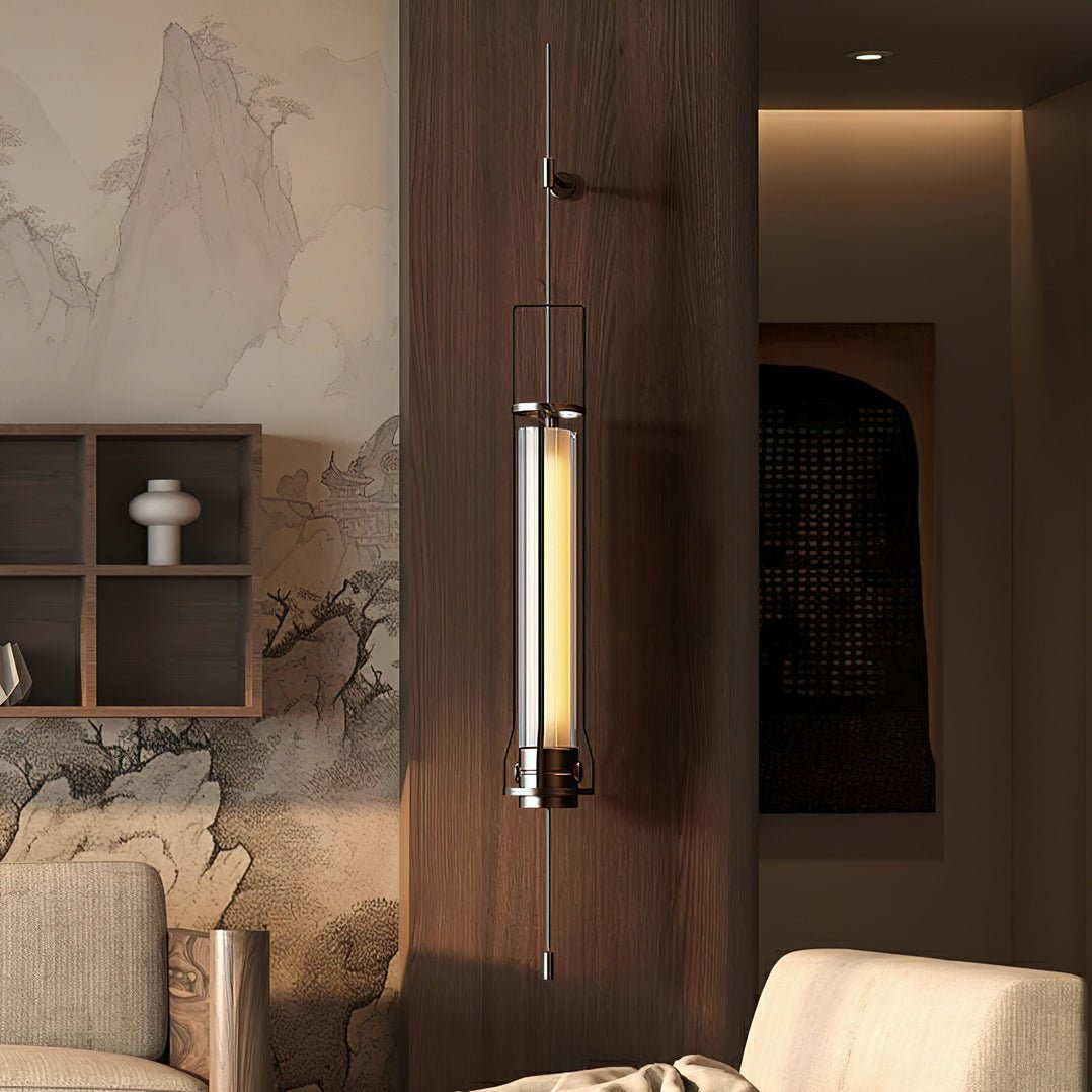 Hudson Cylinder Wall Light, Hardwired Wall Sconce, detail 2