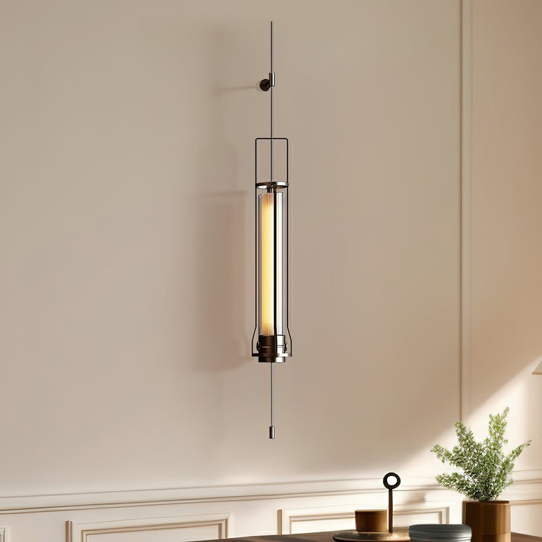 Hudson Cylinder Wall Light, Hardwired Wall Sconce, detail 3