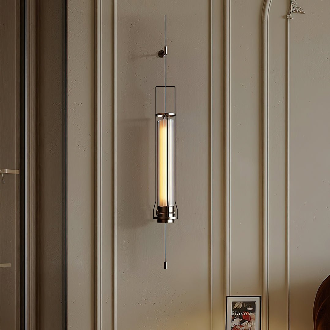 Hudson Cylinder Wall Light, Hardwired Wall Sconce, detail 5