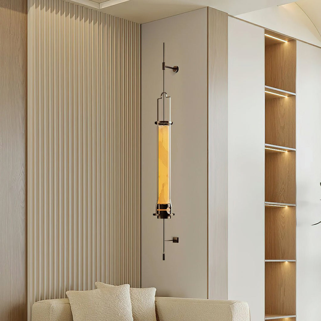 Hudson Cylinder Wall Light, Hardwired Wall Sconce, detail 6