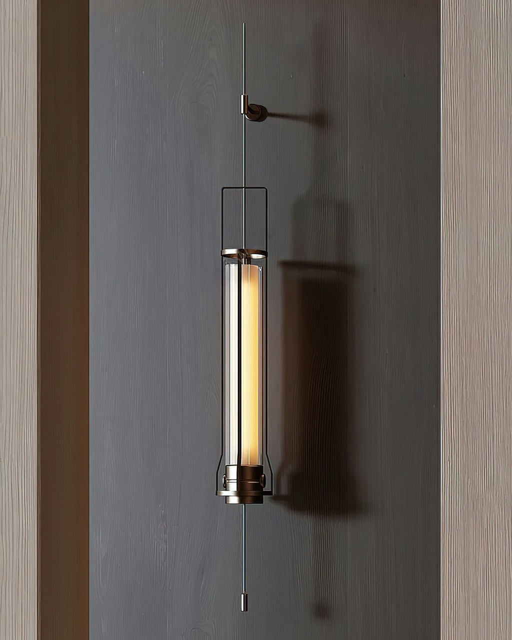 Hudson Cylinder Wall Light, Hardwired Wall Sconce, detail 7