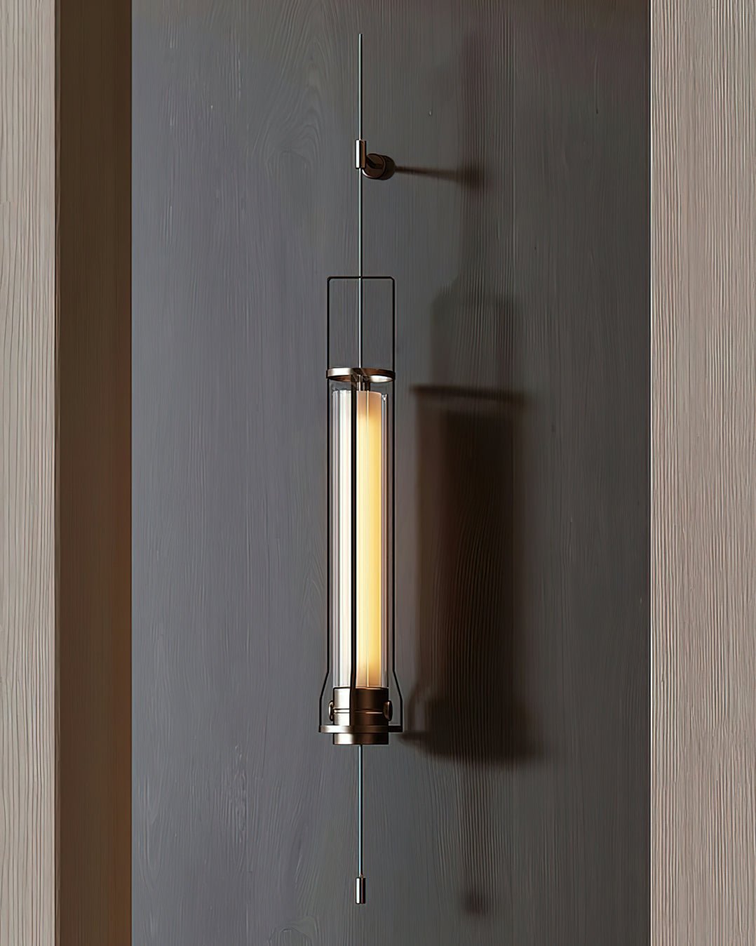 Hudson Cylinder Wall Light, Hardwired Wall Sconce, detail 7
