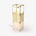 Hyperqube Floor Light, Floor Lamp, Stainless steel, L 23.5 cm x W 23.5cm x H 68.5