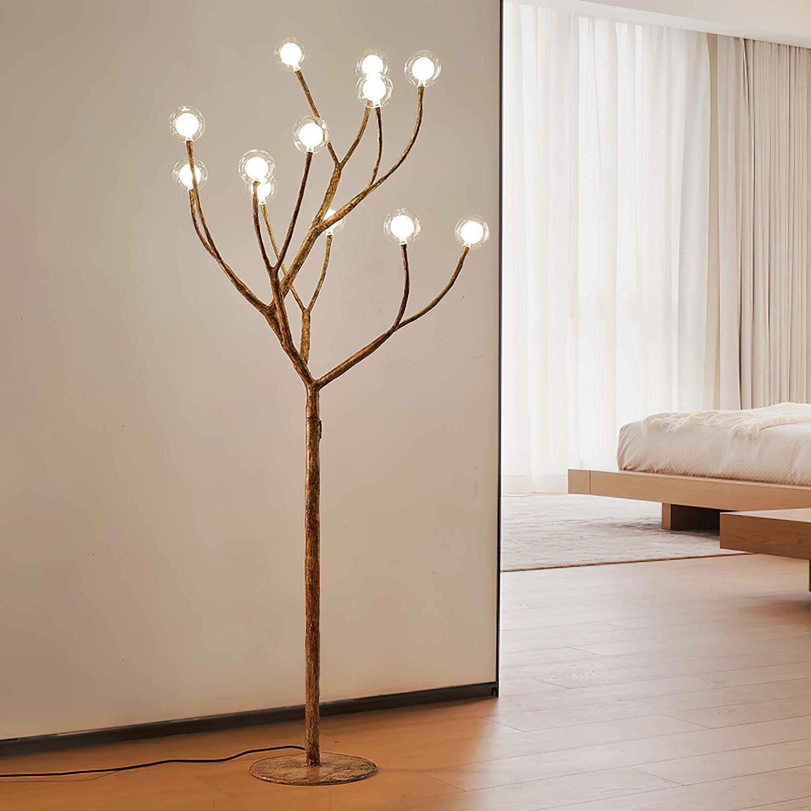 Imitation Wood Floor Light, Floor Lamp, detail 4