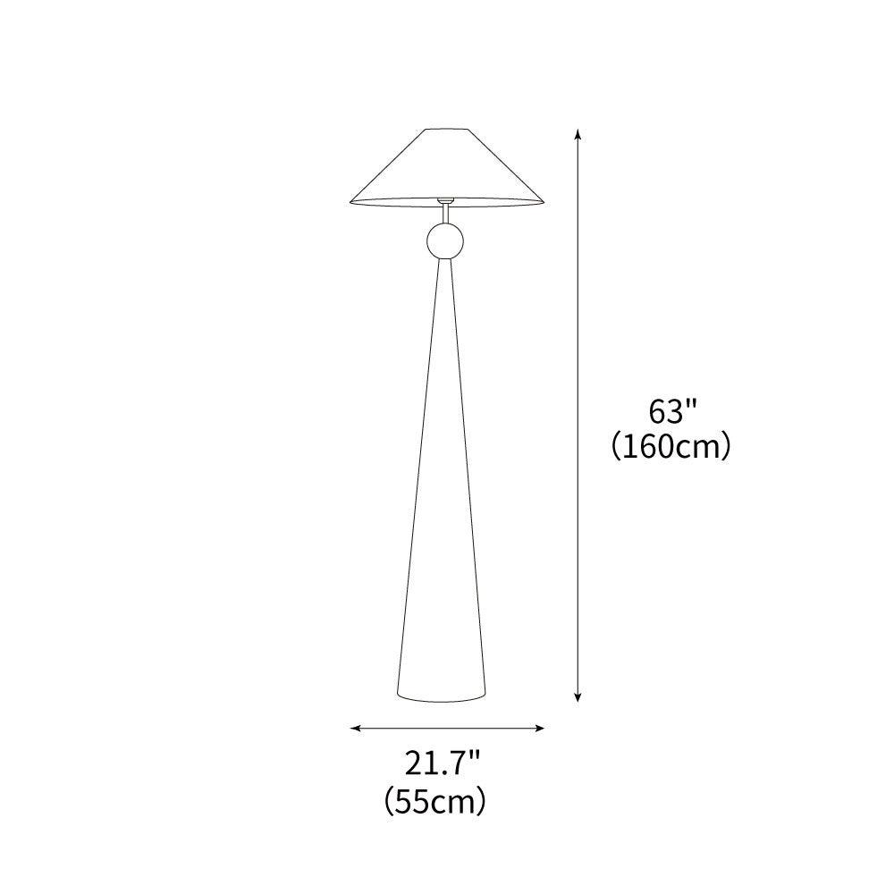 Innes Floor Light 21.7", Floor Lamp, detail 3