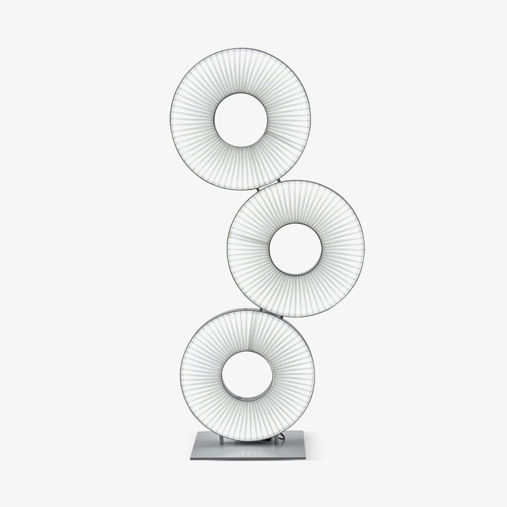 Iris Totem Floor Light, Floor Lamp, Metal, Φ 33.5 x H 68.9