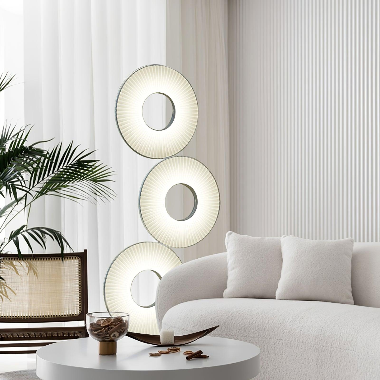 Iris Totem Floor Light, Floor Lamp, detail 3