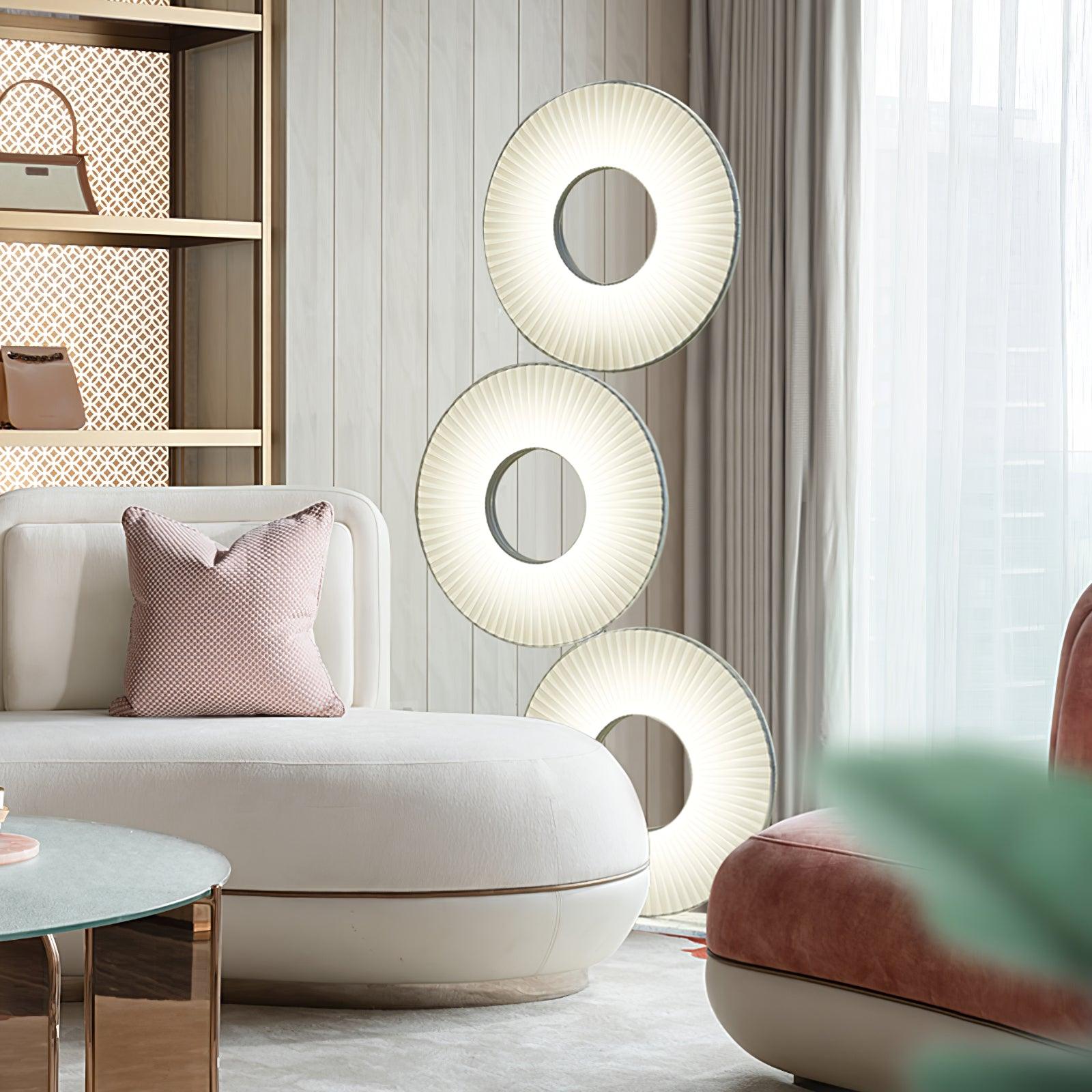 Iris Totem Floor Light, Floor Lamp, detail 11