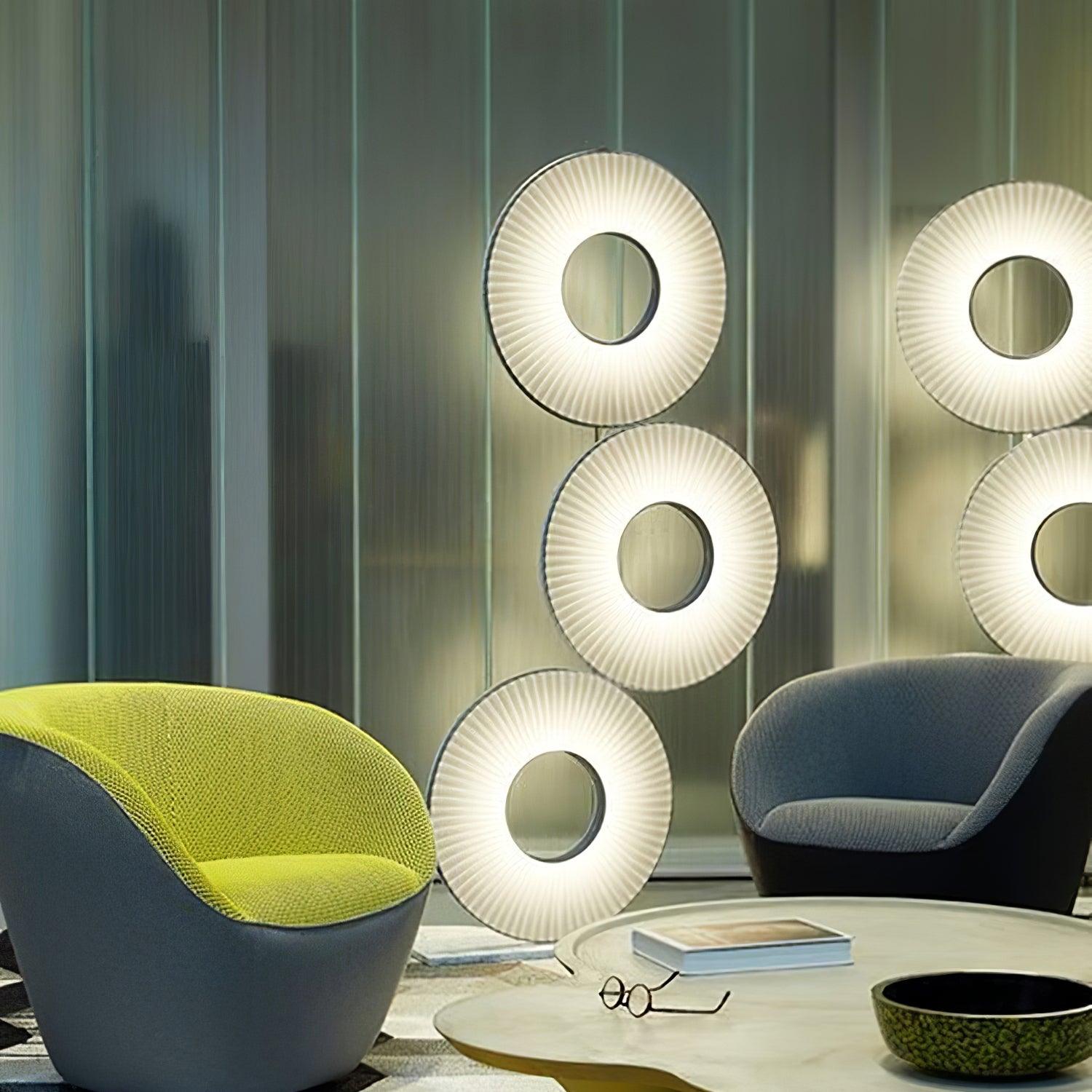 Iris Totem Floor Light, Floor Lamp, detail 13