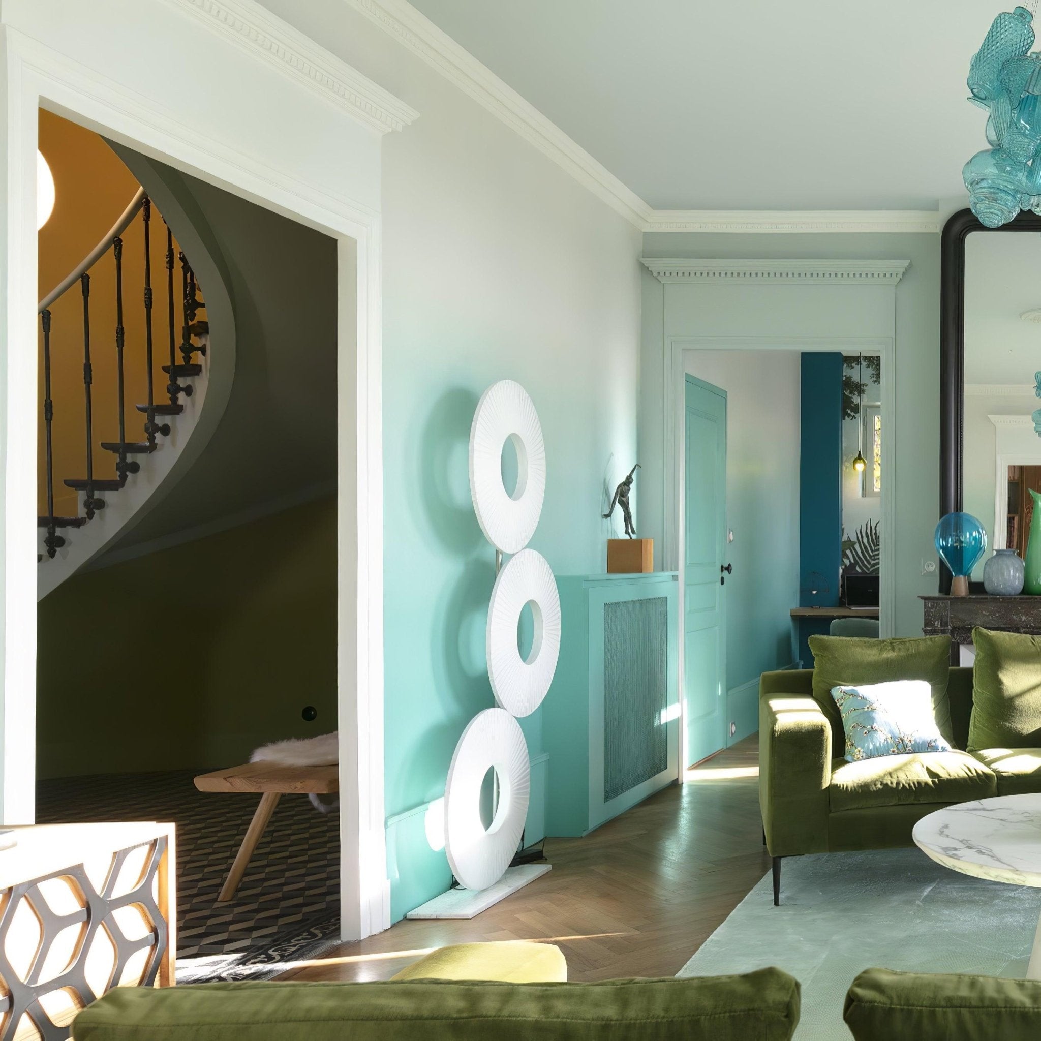 Iris Totem Floor Light, Floor Lamp, detail 19