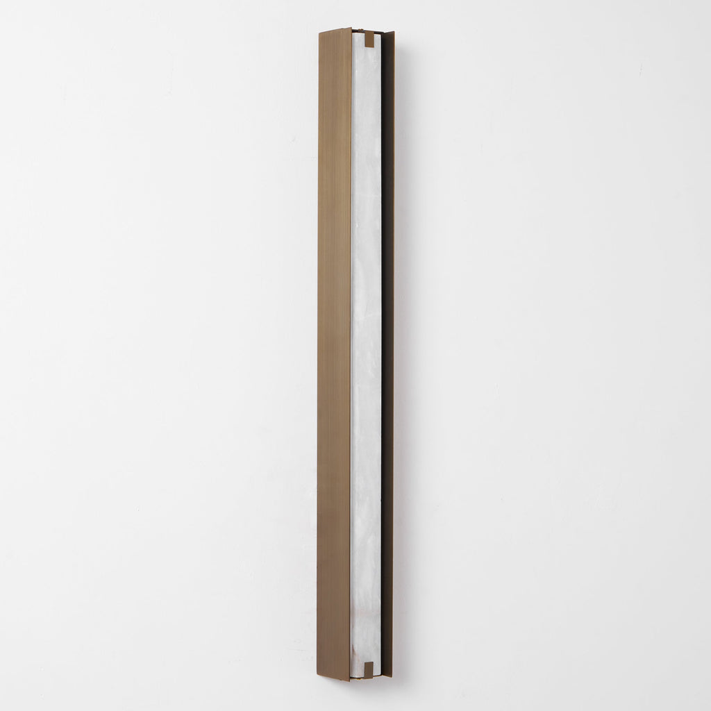 Isolde Alabaster Wall Light, Hardwired Wall Sconce, detail 33