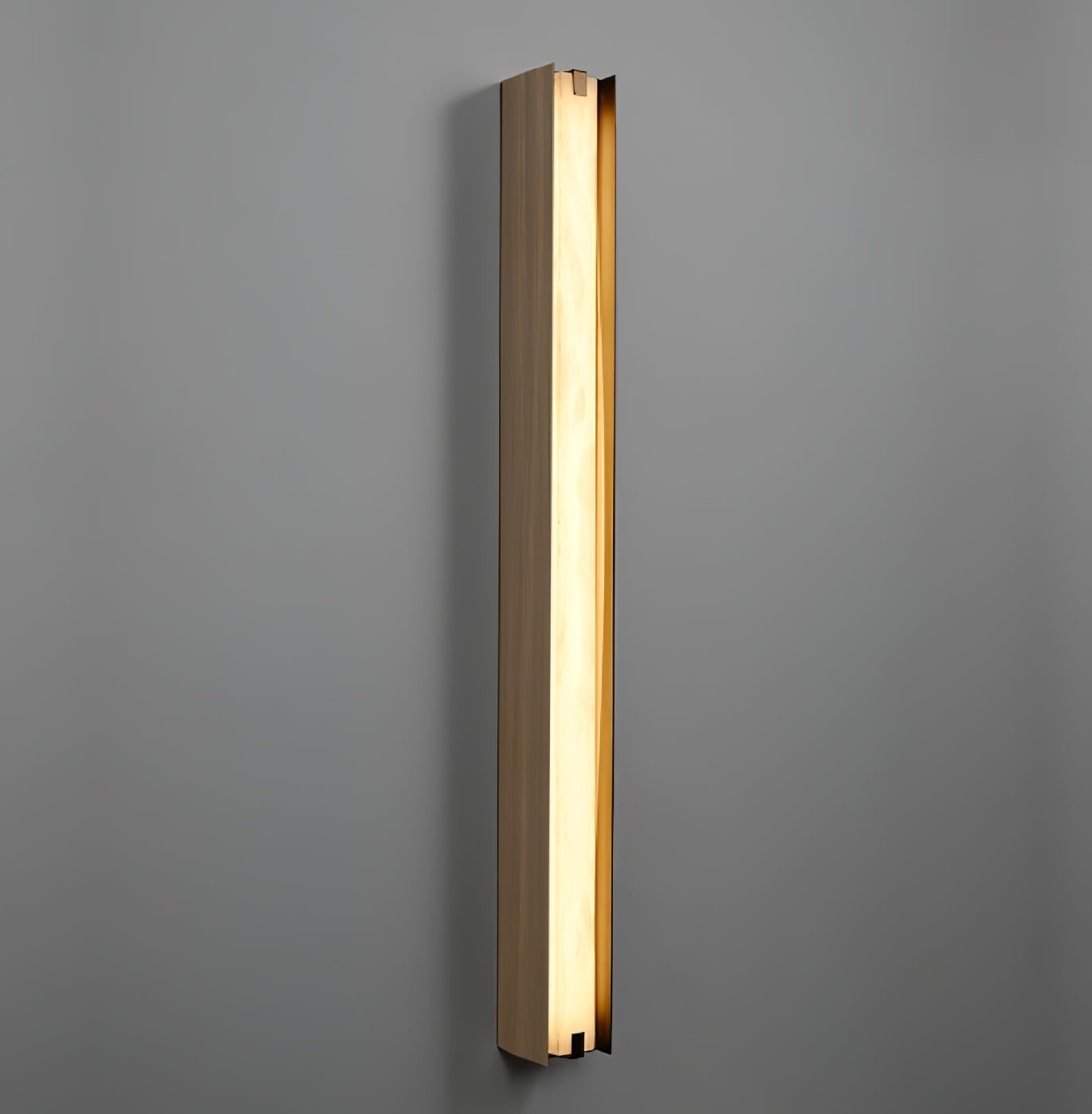 Isolde Alabaster Wall Light, Hardwired Wall Sconce, detail 14