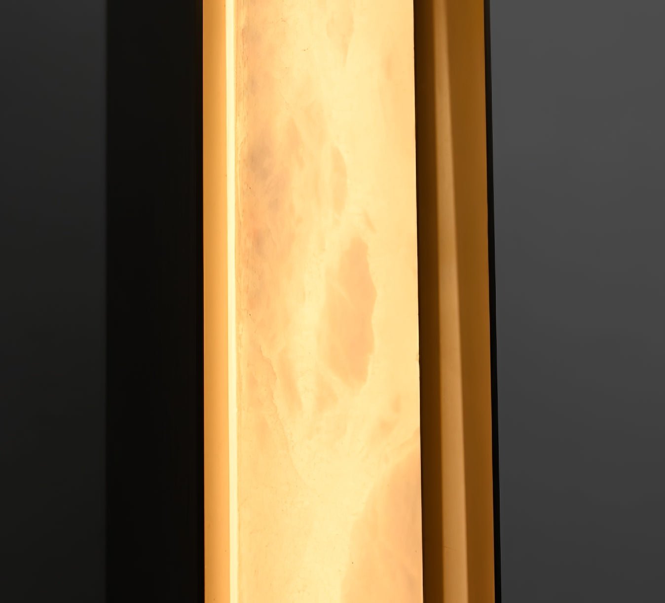 Isolde Alabaster Wall Light, Hardwired Wall Sconce, detail 15