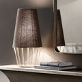 Italian Designer Large Gold Plated Table Light, Bedside Table Lamp, height 55 cm