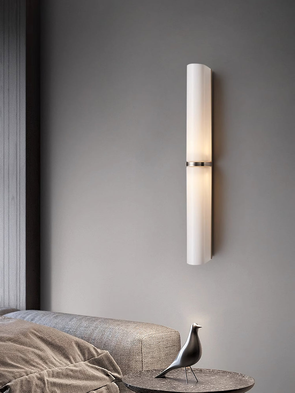 Ivory Glow Wall Light, Hardwired Wall Sconce, detail 7