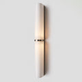 Ivory Glow Wall Light, Hardwired Wall Sconce, Brass, Dia 6cm x H 62cm