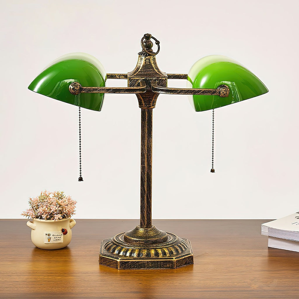 Jade Table Light, Bedside Table Lamp, detail 2