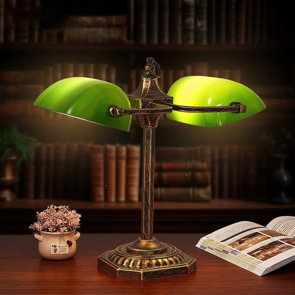 Jade Table Light, Bedside Table Lamp, detail 4