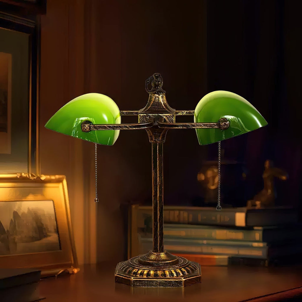 Jade Table Light, Bedside Table Lamp, detail 6