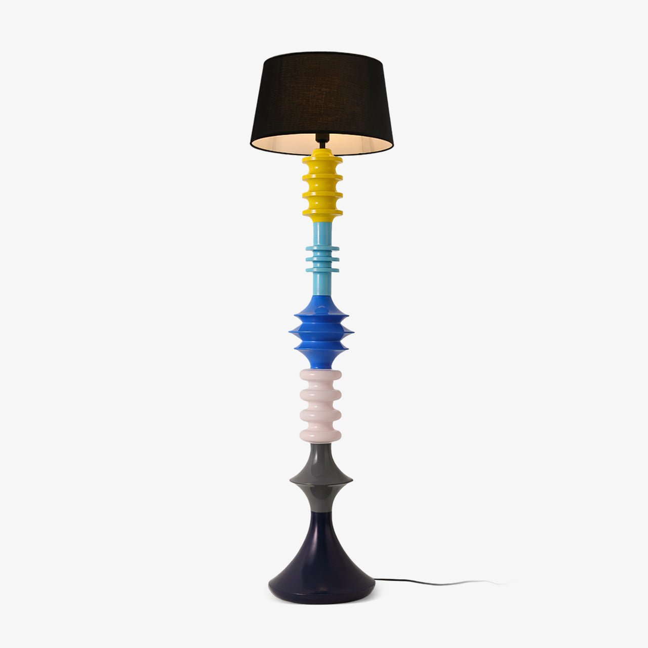 Jarvis Adjustable Floor Light, Floor Lamp, Metal, ∅ 17.7″ x H 65.7″