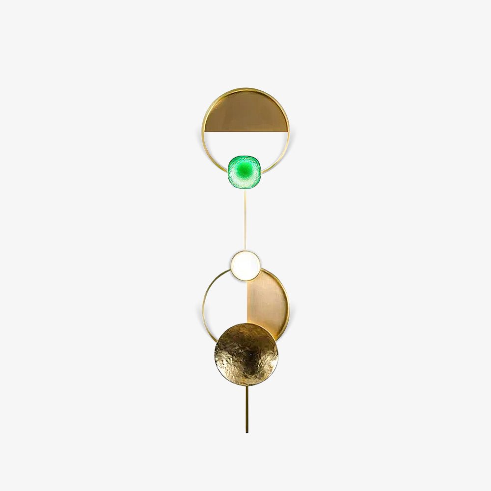 Gemstone Wall Light, Hardwired Wall Sconce, detail 18