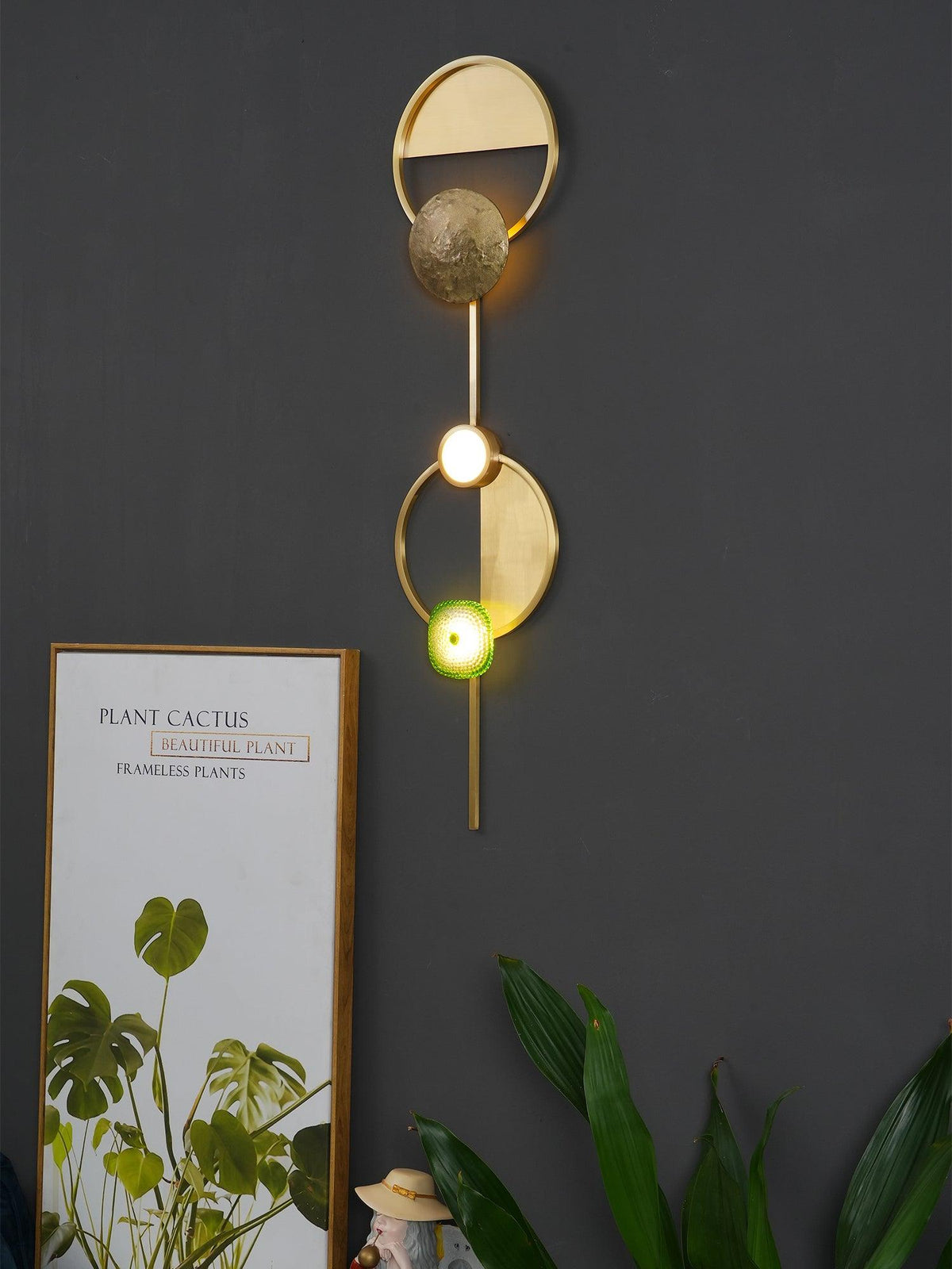 Jewels Wall Light, Hardwired Wall Sconce, detail 6