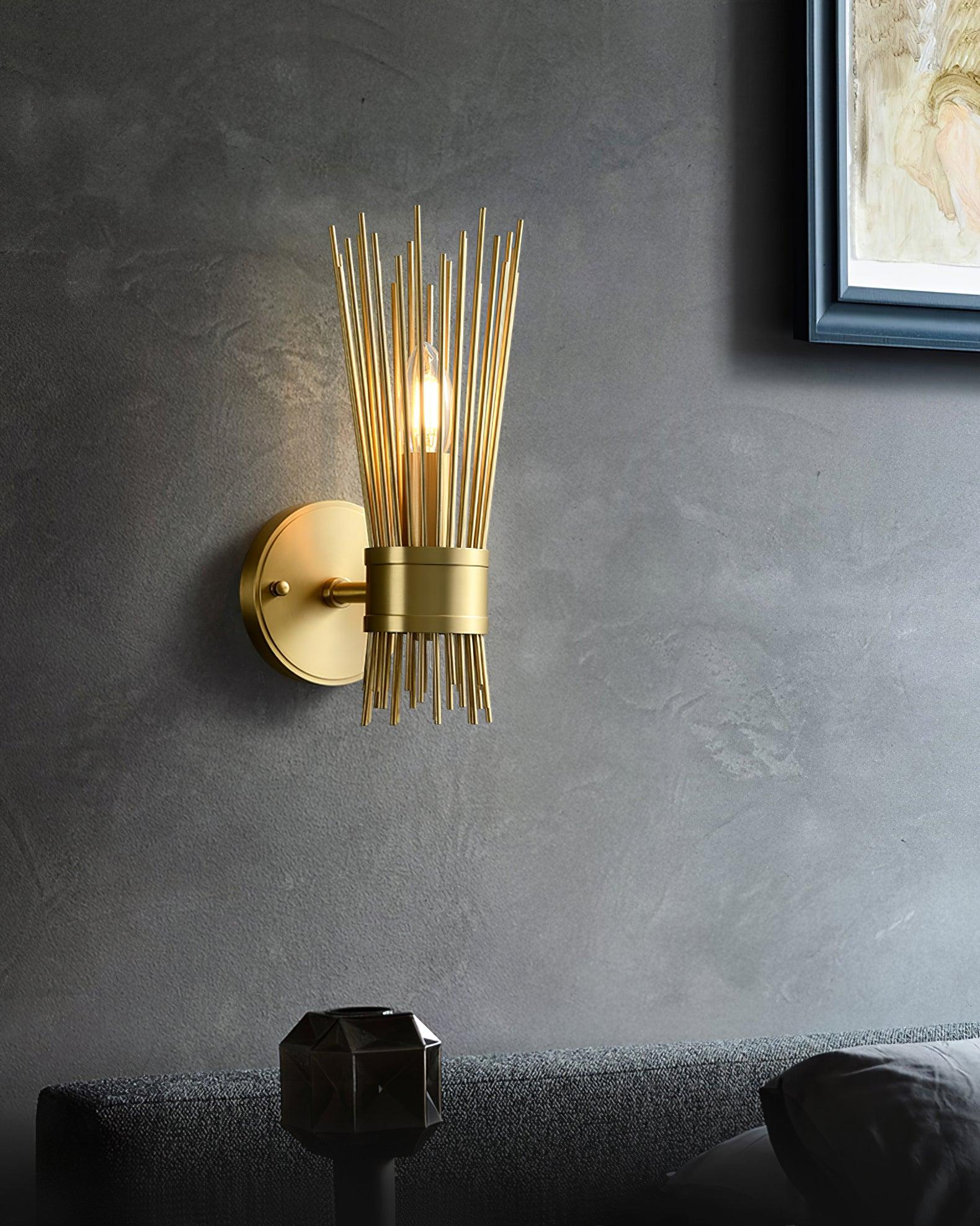 Jovenko Candle Wall Light, Bedroom Wall Sconce, detail 4