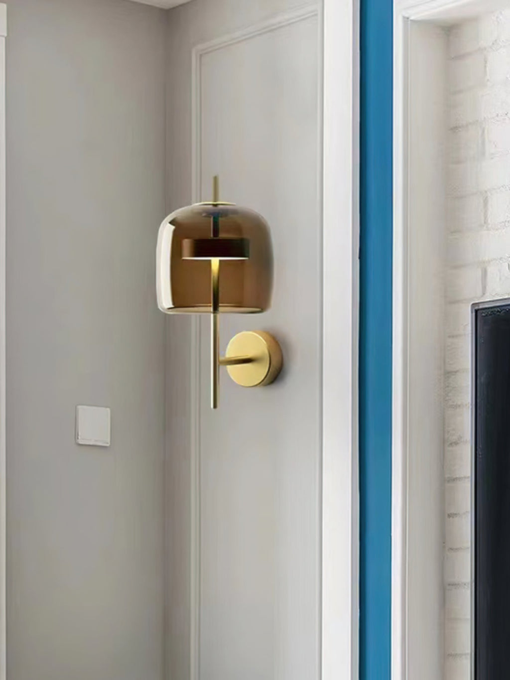 Hourglass Wall Light, Hardwired Wall Sconce, detail 7