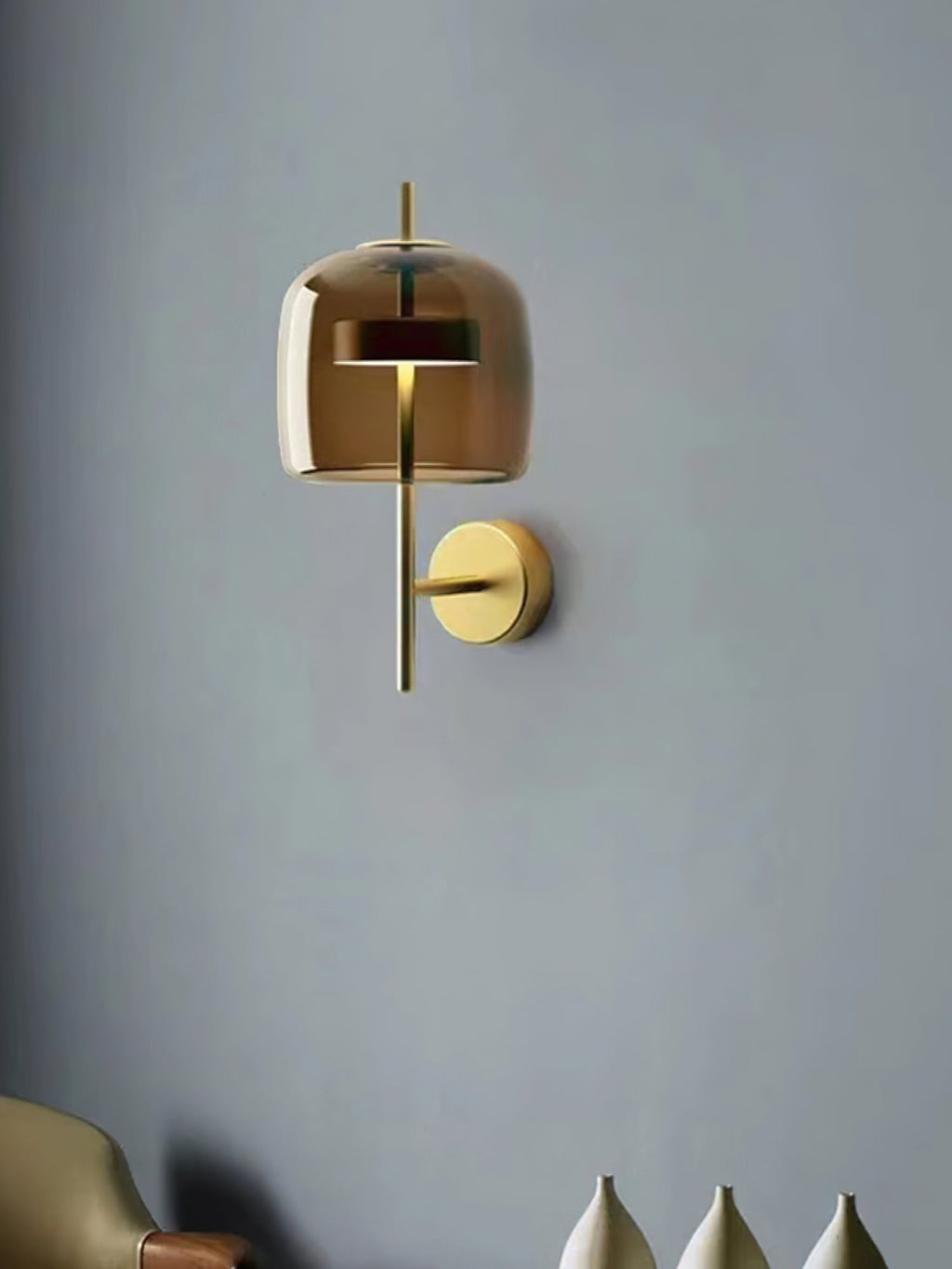 Hourglass Wall Light, Hardwired Wall Sconce, detail 8
